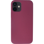 Bmax Liquid Silicone Case Hoesje Voor Iphone 12 Mini - Plum/pruim - Paars