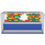 Lego Opbergbox Play & Display - Blauw