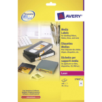Avery Laseretiket 70x52mm 25 Vel 10 Etiketten Per Vel - Wit
