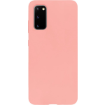 Bmax Liquid Silicone Case Hoesje Voor Samsung Galaxy S20 - Peach/perzik - Roze