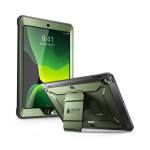SUPCASE Full Cover Case Hoesje iPad 9 2021 / iPad 8 2020 / iPad 7 2019 - 10.2 inch - metallic - Groen