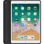 FONU Siliconen Backcase Hoes iPad 2017 5e Generatie / iPad 2018 6e Generatie - 9.7 inch - Matt - Zwart