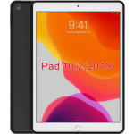 FONU Siliconen Backcase Hoes iPad 9 2021 / iPad 8 2020 / iPad 7 2019 - 10.2 inch - Matt - Zwart