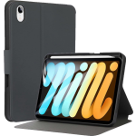 FONU SmartCover Folio Case iPad Mini 6 2021 - 8.3 inch - Pencilhouder - Donker - Grijs