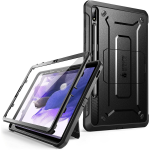 SUPCASE Full Cover Hoes Samsung Tab S7 FE - 12.4 inch - Zwart