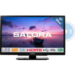 Salora 32HDB6505 HD LED TV met ingebouwde DVD-speler - Zwart