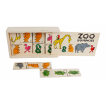 Toys Amsterdam Dominospel zoo dominos junior hout 28-delig