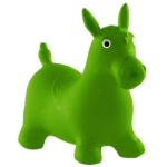 LG-Imports Skippypaard junior 63 cm rubber groen