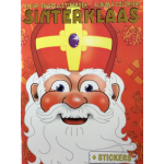 WH Sinterklaas kleur- en stickerboek junior a4 rood