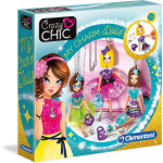 Clementoni Knutselset crazy chic my charm dolls meisjes