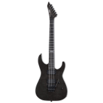 ESP guitars E-II M-II FM See Thru Black met koffer