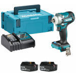 Makita DTW302RTJ | Accu Slagmoersleutel | 18 V | 2 x 5,0 Ah accu + snellader | In Mbox