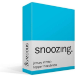 Snoozing Stretch - Topper - Hoeslaken - 140/150x200/220/210 - - Turquoise
