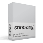 Snoozing Stretch - Hoeslaken - Extra Hoog - 140/150x200/220/210 - Grijs