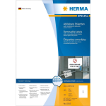 Herma Etiketten A4 210x297 Mm Ablösb. Papier 100 St. - Wit