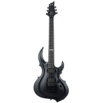 ESP guitars E-II FRX Black Satin elektrische gitaar met koffer