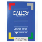 Galleryte Etiketten Ft 99,1 X 67,7 Mm (B X H),Ronde Hoeken, Doos Van 800 Etiketten - Wit
