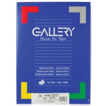 Galleryte Etiketten Ft 99,1 X 38,1 Mm (B X H),Ronde Hoeken, Doos Van 1.400 Etiketten - Wit