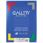 Galleryte Etiketten Ft 99,1 X 93,1 Mm (B X H),Ronde Hoeken, Doos Van 600 Etiketten - Wit
