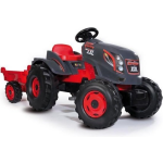 Smoby Tractor Stronger Xxl Met Aanhanger - Rojo