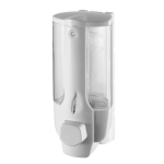 Zeepdispenserhouder 350ml wit
