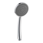 HandDouche smal dia 80 mm ABS / chroom