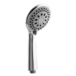 HandDouche diameter 100mm 3 functies ABS/chroom