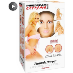 Pipedream Hannah Harper 3D opblaaspop - Beige
