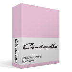 Cinderella Basic Percaline Katoen Hoeslaken - 100% Percaline Katoen - 2-persoons (140x200 Cm) - Candy - Roze