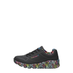 SKECHERS - Uno Lite Lovely Luv - Zwart