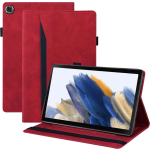 Just in case Business Pocket Samsung Galaxy Tab A8 Book Case - Rood