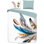 Good Morning Dekbedovertrek Feather - 240 x 200/220 cm - multicolour