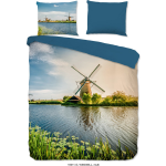Good Morning Dekbedovertrek Windmill - 200 x 200/220 cm - multicolour