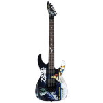 KH-WZ Black Kirk Hammett White Zombie Signature elektrische gitaar