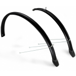 Eurofender Spatbordenset 26 Inch 58 Mm Kunststof - Noir