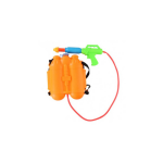 1x Speelgoed Waterpistool/waterpistolen - Watertank Rugzak Met Waterspuit - Oranje