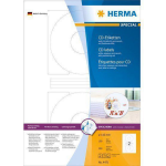 Herma Cd Labels White ø 116 Superprint 200 Pcs. - Wit