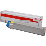 Oki 43837129 Tonercartridge - - Geel