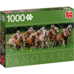 Jumbo Legpuzzel Haflinger Horses Panorama 1000 Stukjes