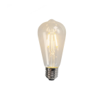 Set van 3 E27 LED filament lamp ST64 4W 320lm 2700K