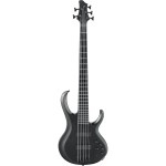 Ibanez Iron Label BTB625EX Black Flat 5-snarige elektrische basgitaar