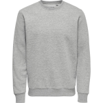 Only & Sons - Sweater met ronde hals in grijs