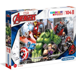 Clementoni Supercolor Maxi Legpuzzel Avengers 104 Stukjes