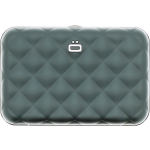 Ögon Designs Ogon Designs Quilted Button Dames Creditcardhouder Rfid Platinum - Groen