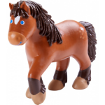 Little Friends poppenhuispop paard Kiara junior 11 cm PVC - Bruin