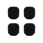 Shure Plopkap voor MX/WL180 serie zwart (4 stuks)