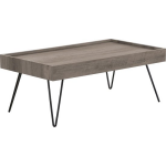 Beliani Welton Salontafel Mdf 60 X 100 Cm - Bruin