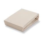 Vandyck Jersey Supreme stretch topper split hoeslaken stone - Beige