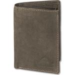 Woodland Billfold Hoog Portemonnee Leer - Heren En Dames - Anti Skim Rfid Bescherming - - Bruin