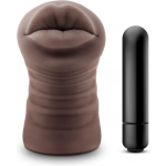 Blush Mond masturbator Renee Hot Chocolate met vibratiebullet - Bruin